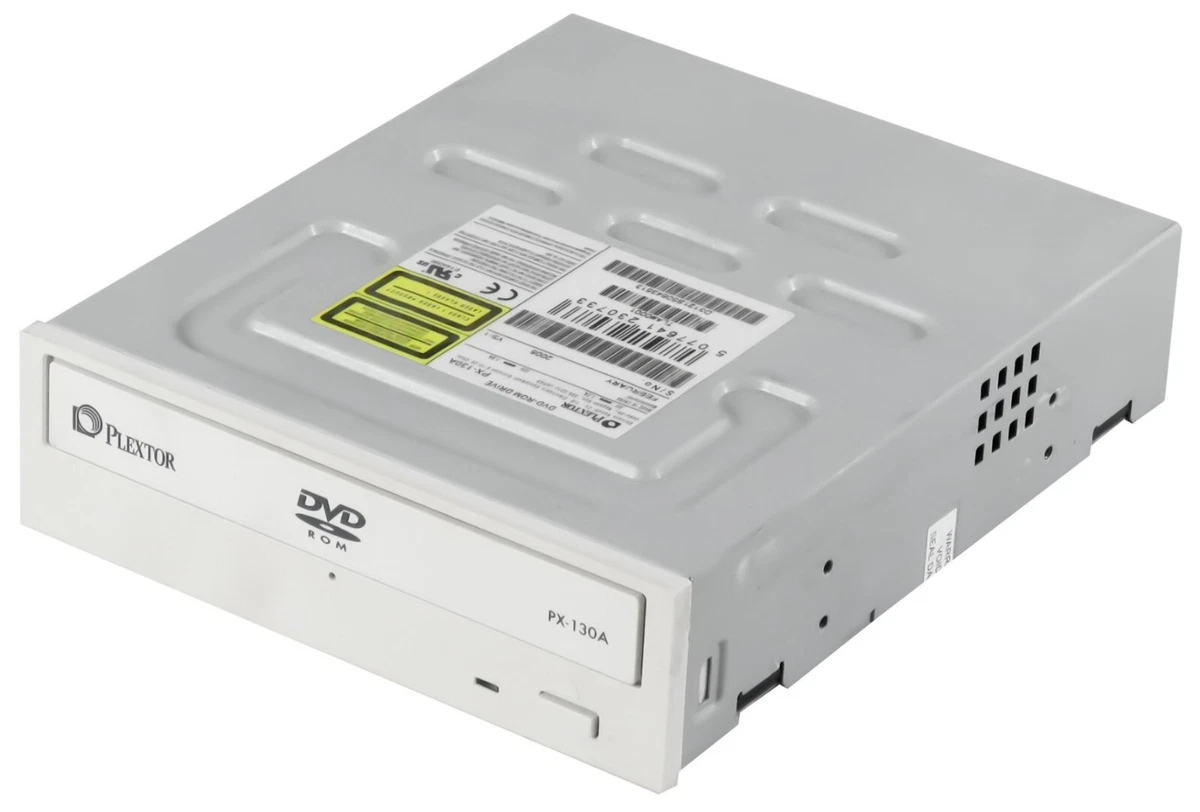 Drive PLEXTOR PX 130A Dvd Rom CD 50x DVD 16x White Ide Ata 5.25 Inch