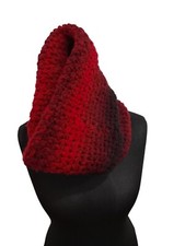 Schalkragen, Riesen-Loop " Kuscheleinheit Rot", gehäkelt