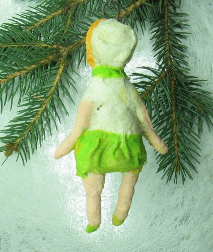 Ancien Ornement de Noël en coton Vintage Sapin Xmas Nouvel An 🎄#1011243 - Picture 5 of 10