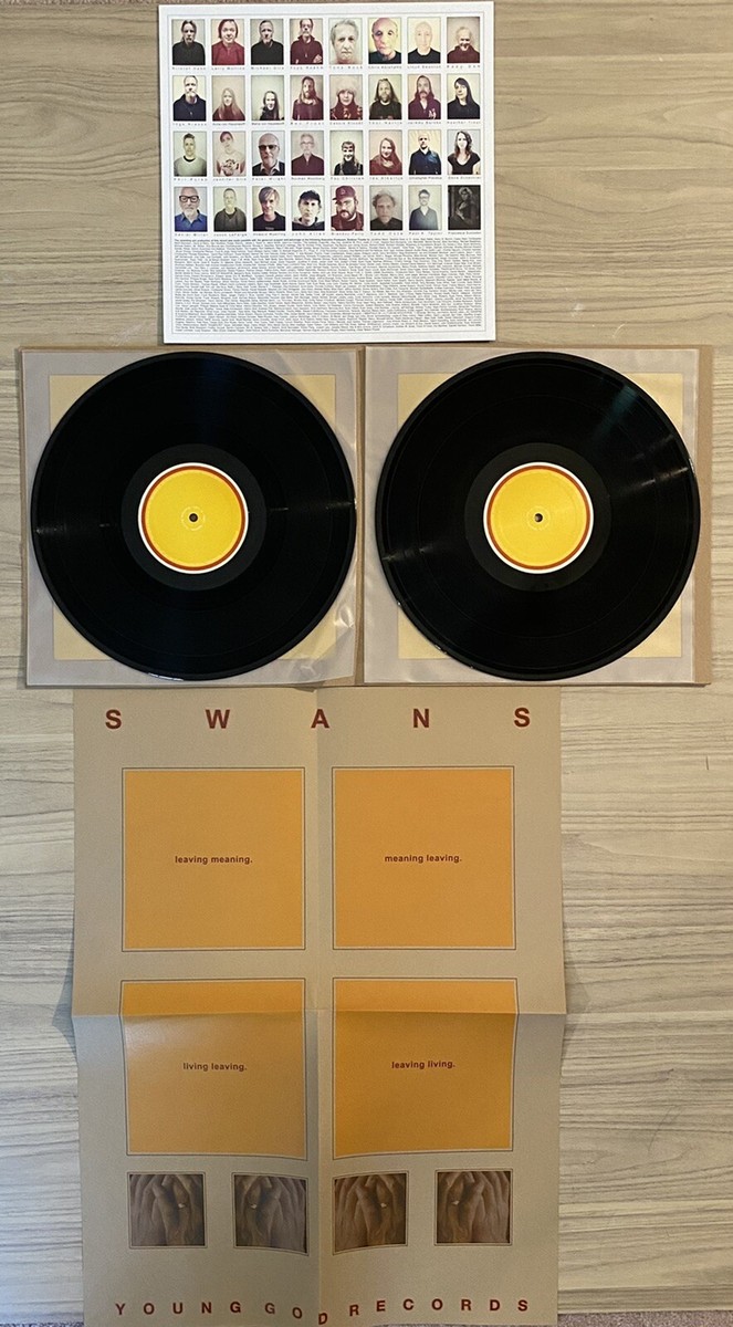 Swans Leaving Meaning vinyl 2 LP gatefold +poster. US 2019