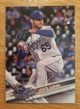 2017 TOPPS UPDATE JAKE JUNIS ROOKIE #56 KANSAS CITY ROYALS
