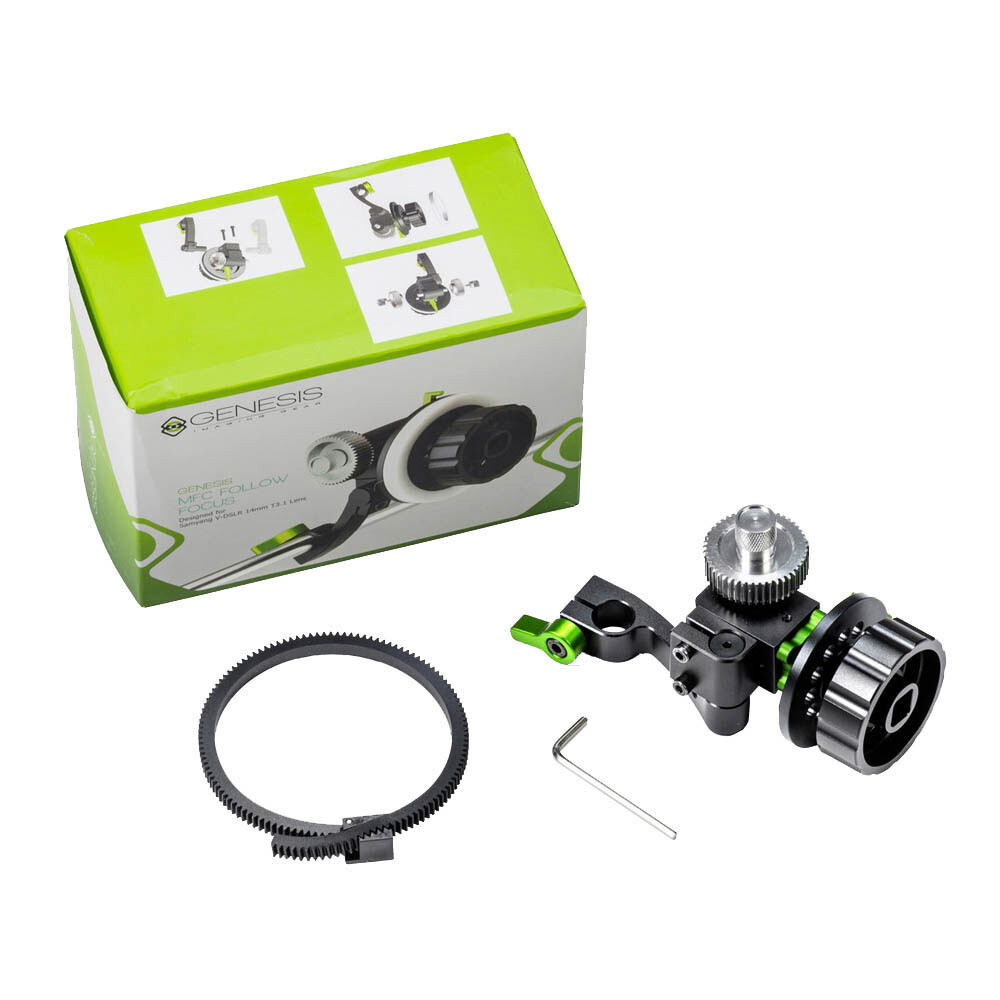 Genesis MFC follow focus per Samyang 14mm
