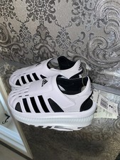 Adidas GW0387 Kid's White Slip-On Water Sandals C Size 2
