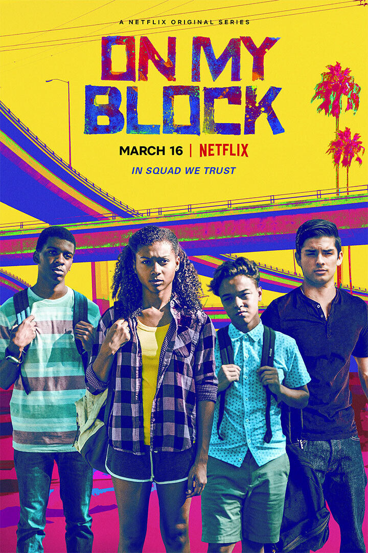 On My Block 2 Movie 2021 Action Drama Painting Print Wall Art - POSTER 20x30