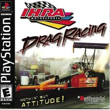 SONY PLAYSTATION 1 IHRA MOTORSPORTS drag racing VIDEO GAMES nothin but attitude!