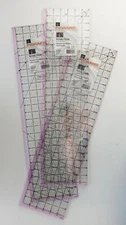 FISKARS 12-39797097J 6.5" x 24.5" Quilting Sewing Crafts Acyrlic Ruler 3PCS