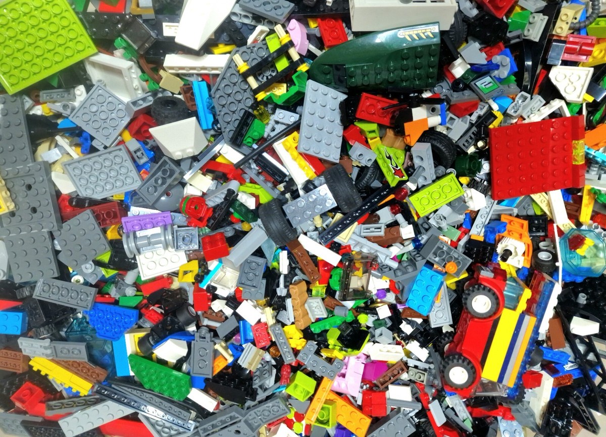 Mattonci Lego sfusi 100% MIX di vari tipi di lego