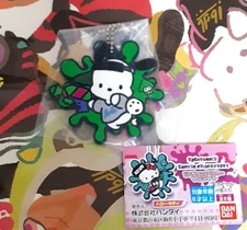 Splatoon 2 x Sanrio Characters Pochacco Rubber Mascot Keychain Limited
