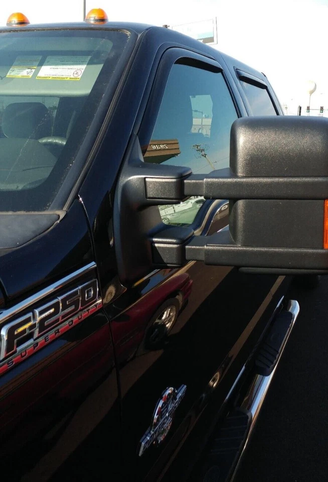 AVS 通道防雨罩通风遮阳罩适用于 99-16 福特 F250 F350 Super Crew — 第 2/4 张图片