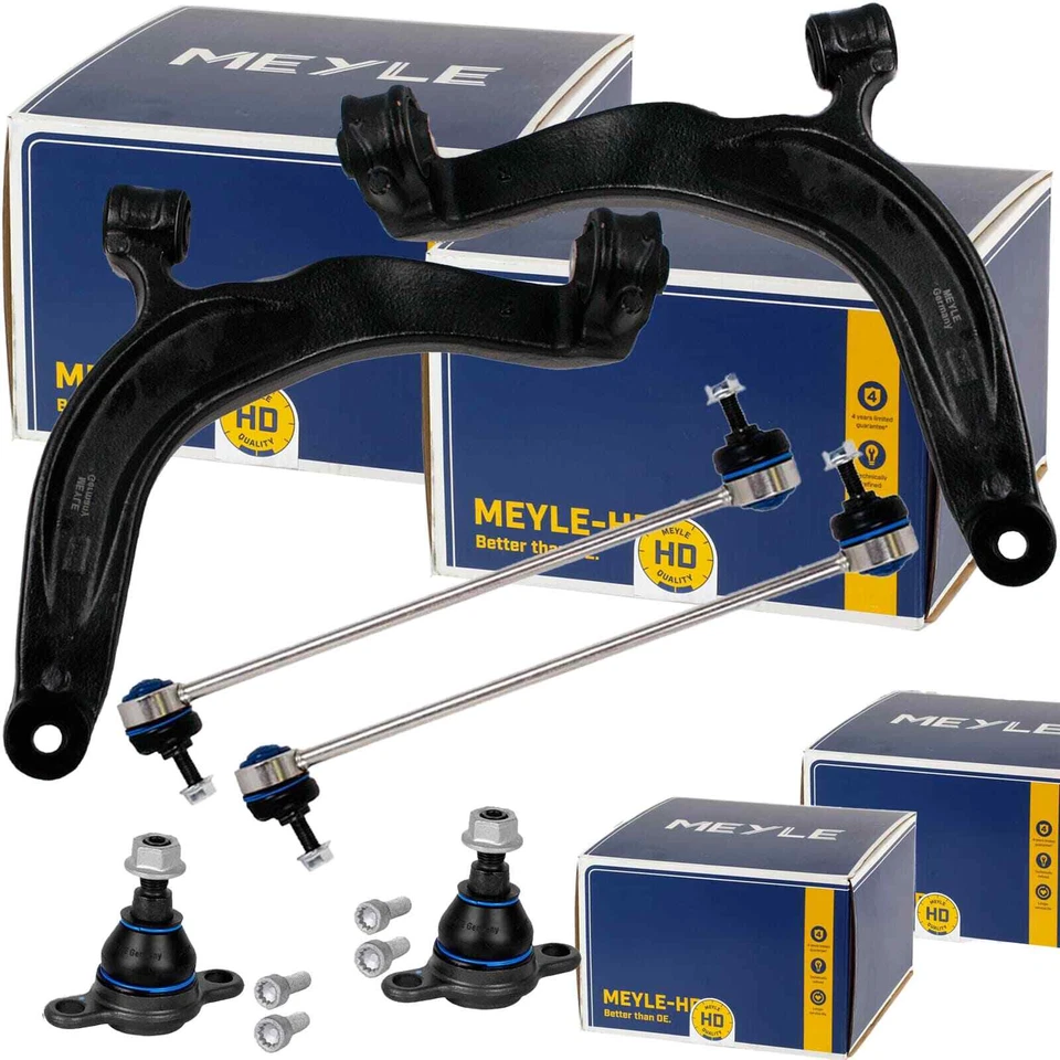 2x MEYLE HD QUERLENKER+TRAGGELENK+KOPPELSTANGE für VW T5 MULTIVAN TRANSPORTER