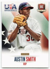 2014 Austin Smith Panini USA Baseball Rookie - San Diego Padres