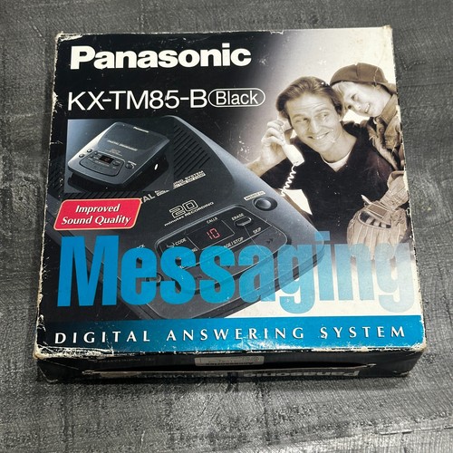 Panasonic KX-TM85-B Digital Answering Machine System NEW Open Box