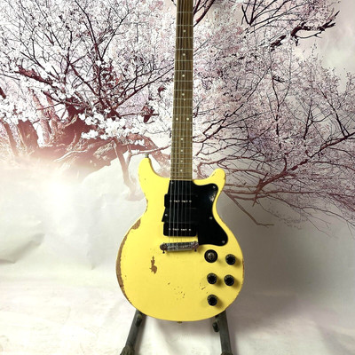 LP DCPro w WrapAround Bridge P90s pickup relics old aging free shipping stock