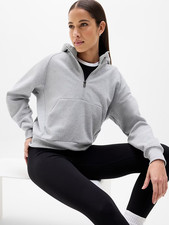 Athleta - Forever Fleece 1/2 Zip Hoodie
