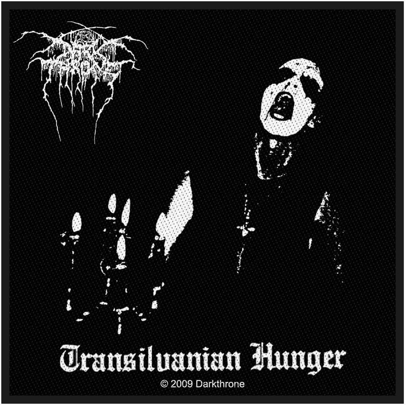 DARKTHRONE TRANSILVANIAN HUNGER  WOVEN SEW ON PATCH OFFICIALLY LICENSED