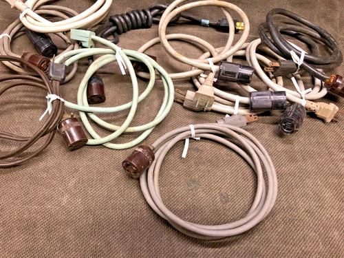 GLAS-COL Power Cable For Heating Mantels 15A 125V