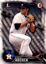 2016 Bowman Brett Adcock . Houston Astros #BD-49