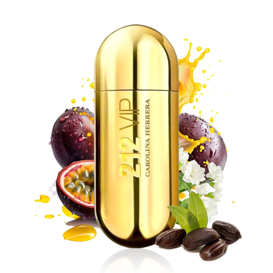 212 VIP Mujer 80 ml Eau De Parfum Spray - Nuevo - Leer Foto 4 de 4