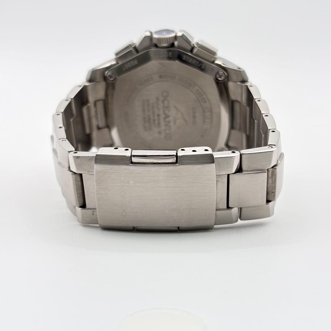 CASIO OCEANUS OCW-T1000 Tough Solar Men's Watch Titanium Black