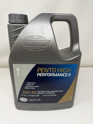 #ad Pentosin PENTO HIGH 5w40 Full Synthetic Engine Motor Oil For Mercedes 5 Liters $62.99