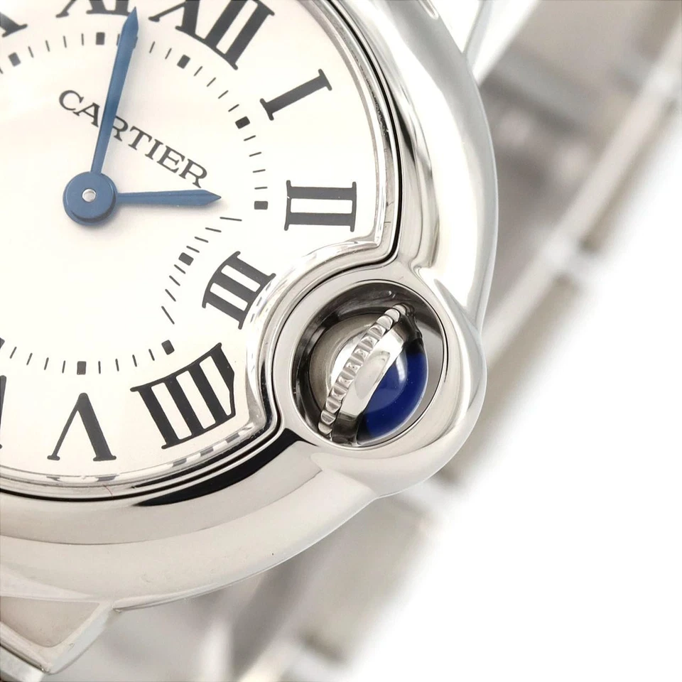 Authentic Cartier Ballon Bleu SM W69010Z4 SS Quartz  #270-004-034-5243 - Image 4 of 4