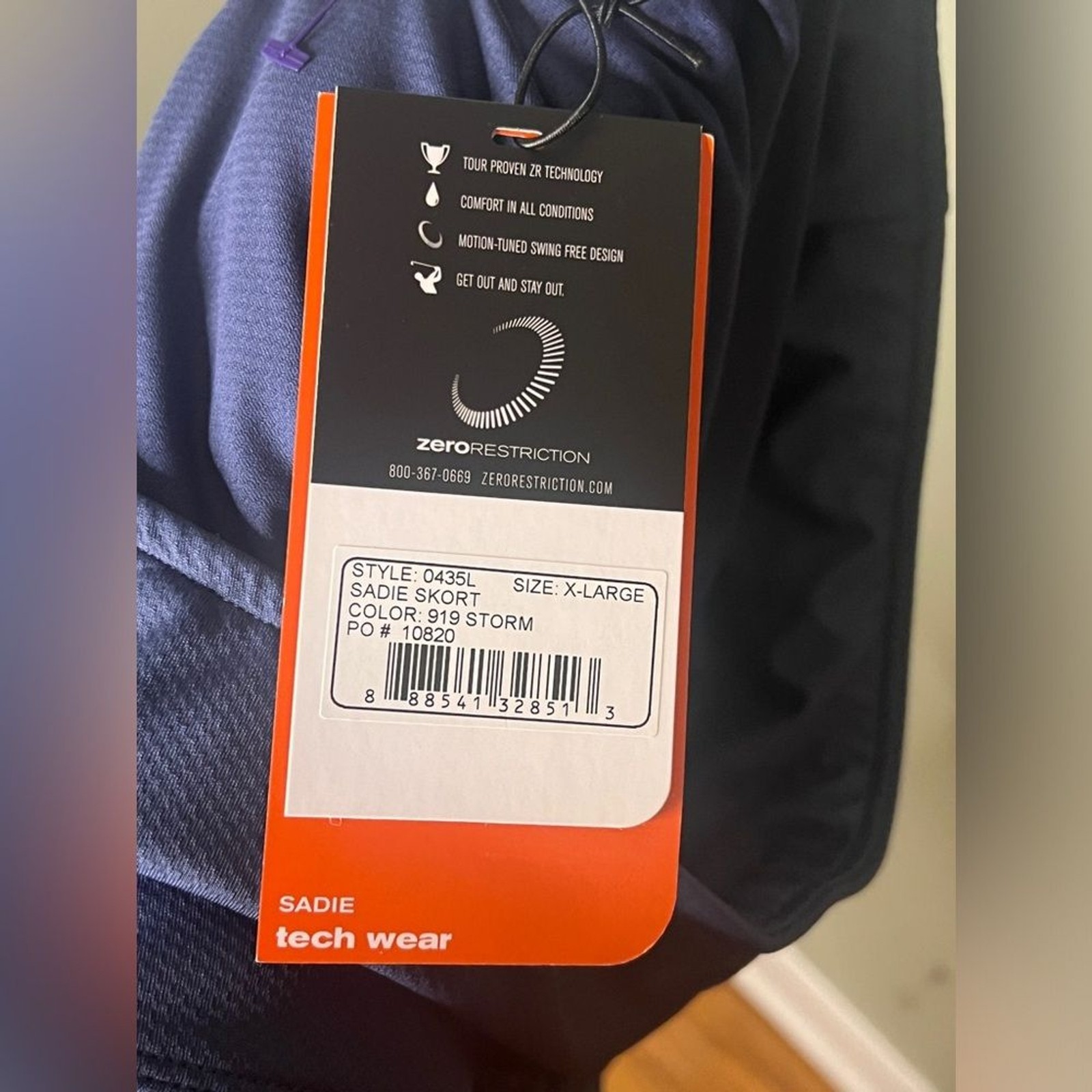 Women's Navy Blue Skort - image 7