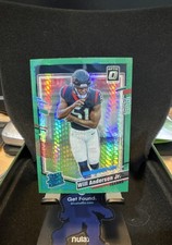 2023 Panini Donruss Optic - Rated Rookie Will Anderson #246 Green Hyper Prizm...