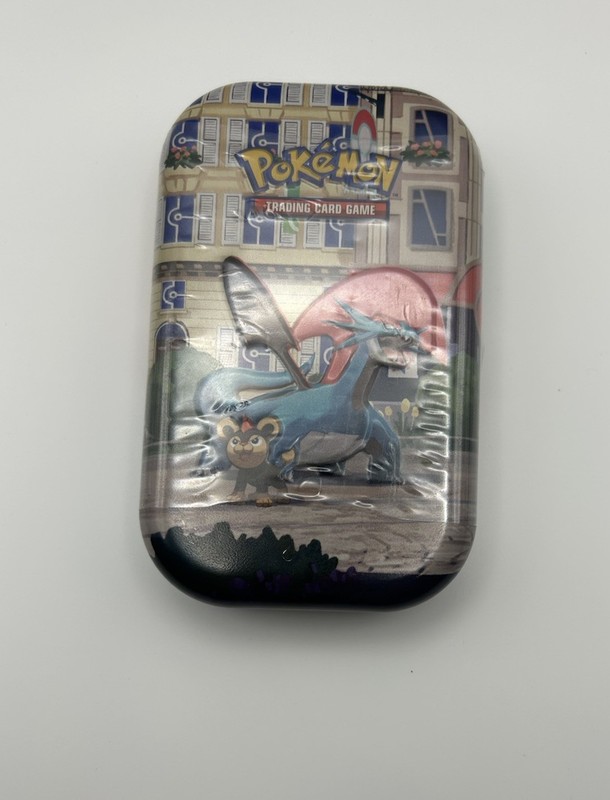 Pokémon TCG Lumiose City Mini Tin Booster Box, Litleo & Salamance SEALED