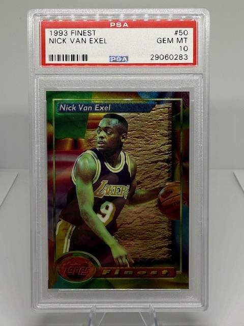 1993 Finest #50 Nick Van Exel PSA 10