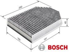 BOSCH 1987435509 Filter für Innenraumluft Innenraumfilter Filter 
