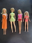 Vintage Barbie Skipper Lot Of 4 Dolls