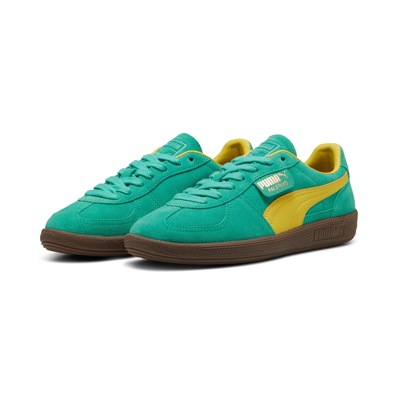 Zapatillas PUMA Palermo Jade Escarcha-Frescas Pera-Goma Talla 8/9/10 Reino Unido