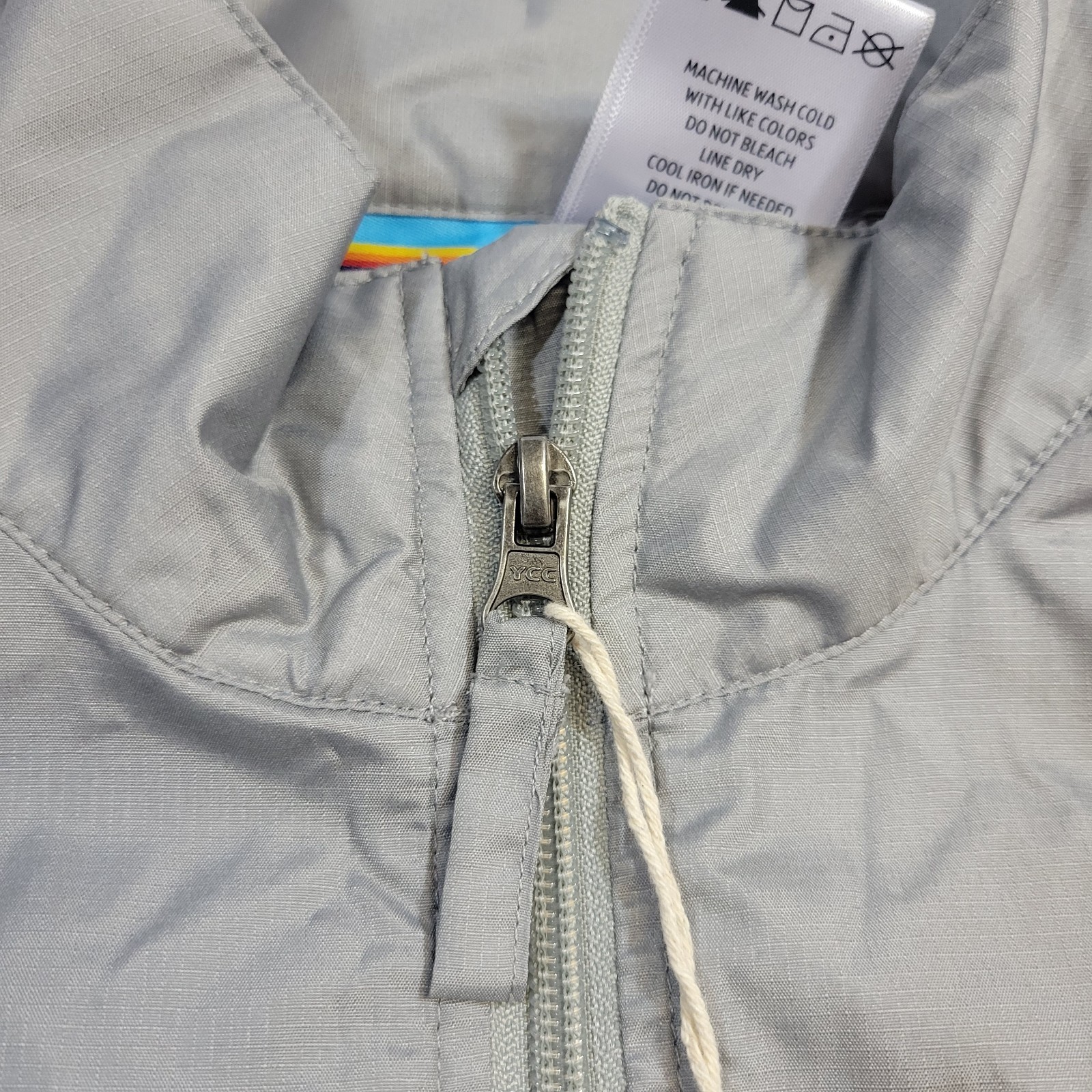 ALDI jacket Capsule Collection Gray Windbreaker s… - image 9