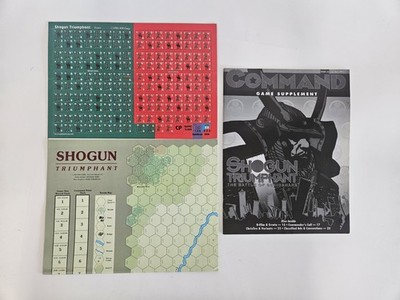 UNPUNCHED Command #23; Shogun Triumphant, The Battle of Sekigahara; Jul Aug 1993