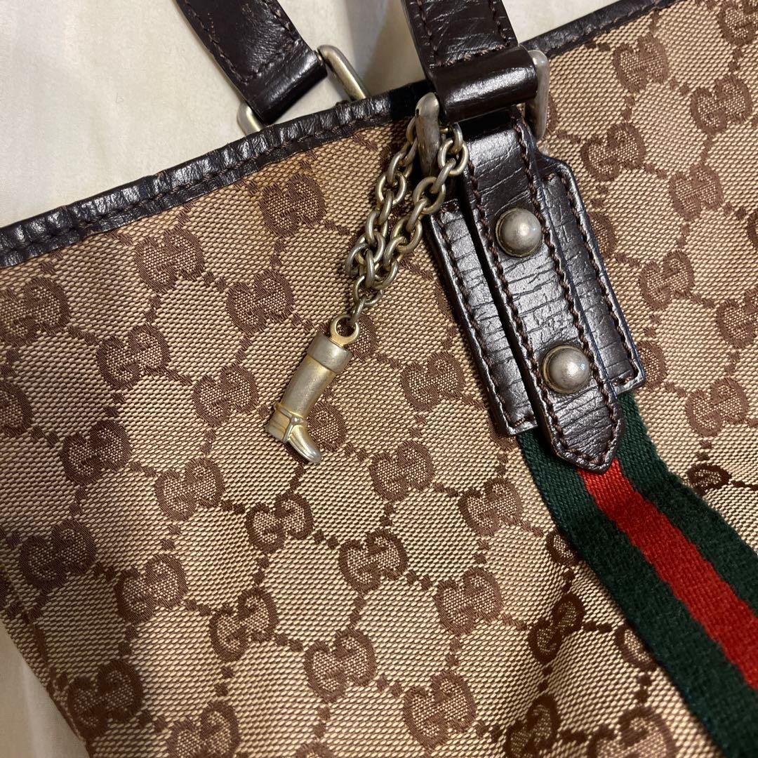 Gucci GG Pattern Handbag Authentic - image 2