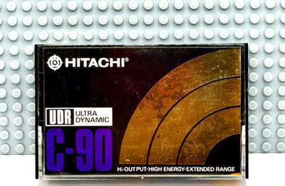 HITACHI  UDR ULTRA DYNAMIC  90  1974  TYPE I    BLANK CASSETTE TAPE (1)  (USED)