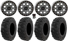 System 3 SB-7 15" Wheels Ti (5+2) 30" Harvester Tires Ranger XP 9/1K