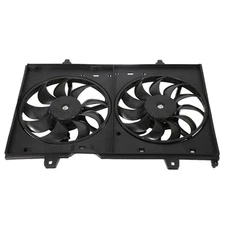 Radiator Condenser Cooling Fan Assembly For 2008-2013 Nissan Rogue 2.5L 2488CC