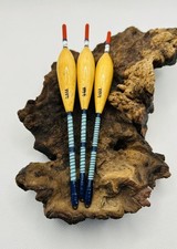 Set of 3 Handmade Balsa Wood Avon Fishing Floats (206) 