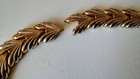 Vintage Nina Ricci Signed Gold Silver Tone 18" Link Choker Necklace needs repair — photo 8