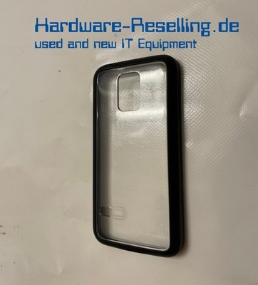 Schutzhülle Case Transparent Schwarz für Samsung Galaxy S5 Mini