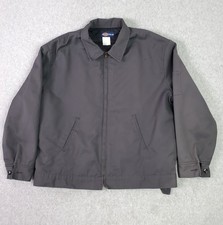 Dickies Jacket Mens 2XL LN Icons Canvas Work Gray Bomber Quilted Lined Insulated