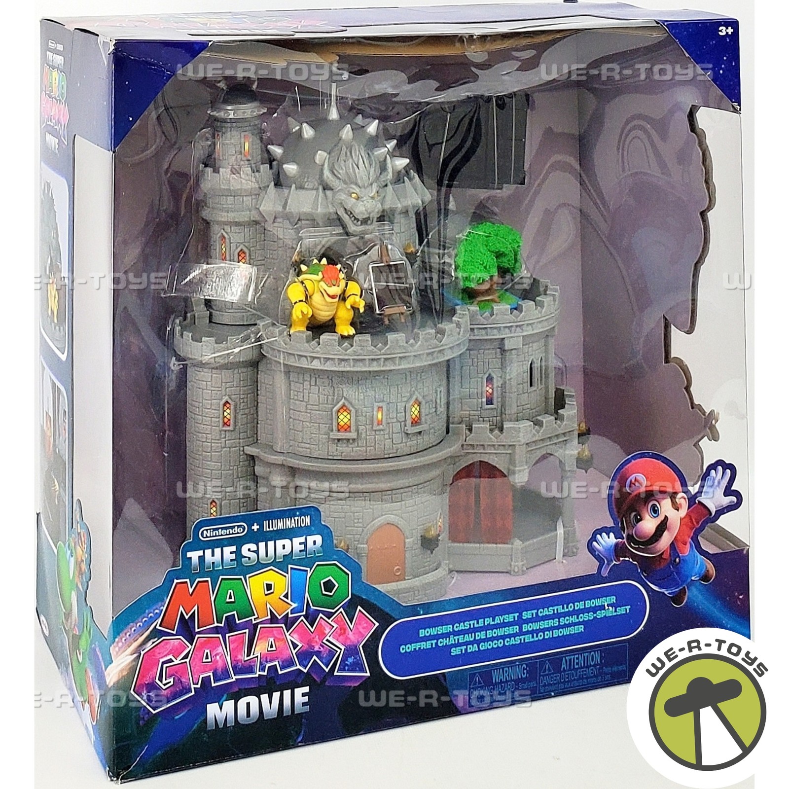The Super Mario Galaxy Movie Bowser Castle Playset 2026 Jakks Pacific 43225 - Image 2