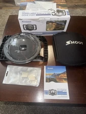 SHOOT XTGP559 Underwater Dome Dual Protective Case For GoPro Hero 9/10 11/12