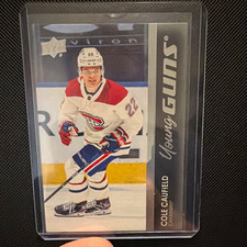 Upper Deck 2021-22 Series 1 Young Guns Cole Caufield #201 RC Canadiens Base