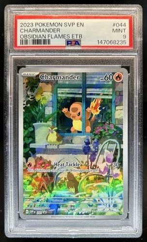 2023 Pokemon SV Black Star Promos Charmander #044 PSA 9