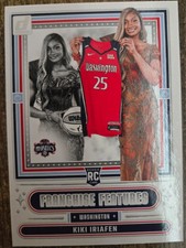 2025 Donruss WNBA Franchise Features Kiki Iriafen RC Washington Mystics