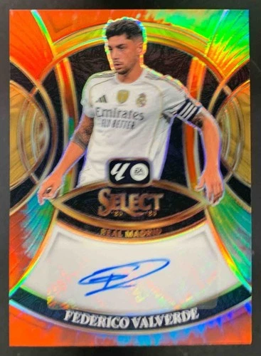 Federico Valverde 2025-26 Panini Select La Liga Tie Dye Auto 25/25