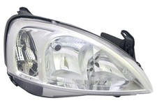 Scheinwerfer rechts für Opel Corsa C + Combo 2005- H1 H7 TYC Valeo Stellmotor