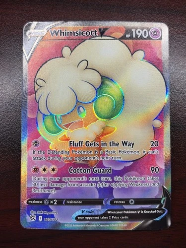 Whimsicott V (Full Art) 160/172 Swsh09: Brilliant Stars Holo